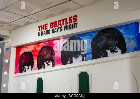 Centro commerciale Cavern Walks. Mathew Street. Liverpool. Inghilterra. REGNO UNITO. Agosto 2025 Foto Stock