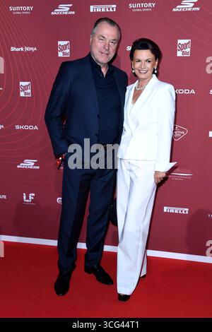 Clemens und Margit Toennies bei der Verleihung vom "Sport Bild Award" AM 25.08.2025 ad Amburgo Foto Stock