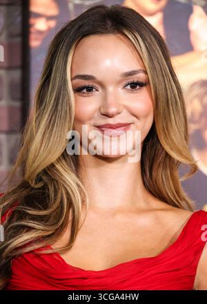 Los Angeles, Stati Uniti. 26 agosto 2025. LOS ANGELES, CALIFORNIA, Stati Uniti d'America - AGOSTO 26: L'attrice americana Lilah Pate arriva alla prima di Los Angeles della serie "The Runarounds" di Amazon prime Video, stagione 1, tenutasi al DGA Theater Complex presso la Directors Guild of America il 26 agosto 2025 a Los Angeles, California, Stati Uniti. (Foto di Xavier Collin/Image Press Agency) credito: Image Press Agency/Alamy Live News Foto Stock