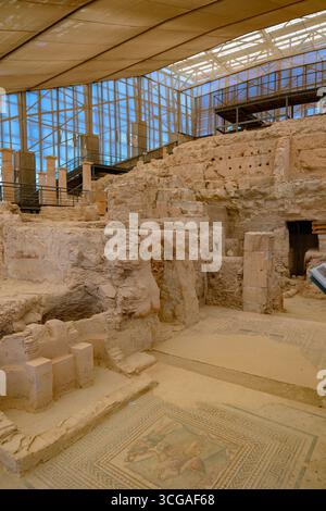Antica città di Zeugma. Scavo del sito archeologico di Zeugma a Nizip Gaziantep Turchia - 6.25.2025 Foto Stock