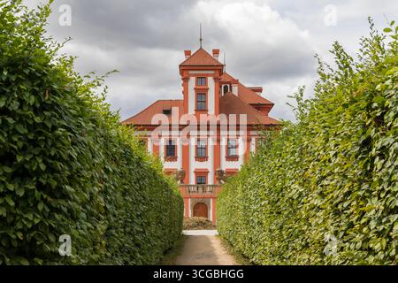 Palazzo Troja, Praga, Repubblica Ceca Foto Stock