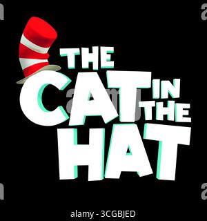 The Cat in the Hat (2026) TITLE POSTER ART *Filmstill - solo per uso editoriale* vedere le istruzioni speciali. Immagine CAP/UFS fornita da Capital Pictures Foto Stock