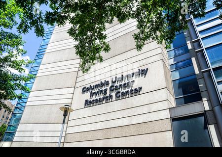 Irving Cancer Research Center, Columbia University Irving Medical Center, 1130 St Nicholas Avenue, Washington Heights, Manhattan, New York City, New Y Foto Stock