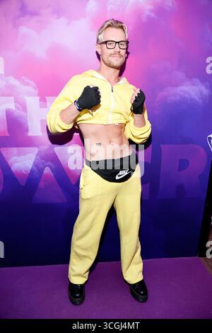 Aaron Koenigs beim Premieren Event zum Start vom Realityformat „the Power“ (ab 1.September 2025 bei ProSieben und auf Joyn) am 28.08.2025 a Berlino Foto Stock