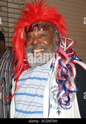 George Clinton in giro a New York City - 3 maggio 2007 Foto Stock