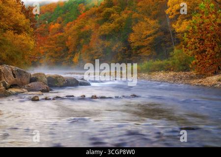 Arkansas Ozark Mountains, fotografia paesaggistica e naturalistica Foto Stock