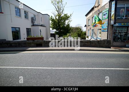 ponte di cloughanlea strada principale dungloe county donegal repubblica d'irlanda Foto Stock