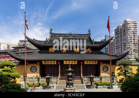 Il Tempio del Buddha di Giada, Shanghai, Cina e Asia Foto Stock