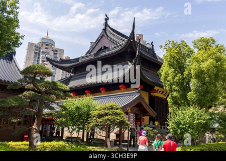 Il Tempio del Buddha di Giada, Shanghai, Cina e Asia Foto Stock