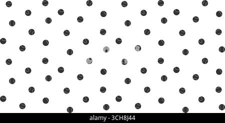 Palle da tennis Padel senza cuciture. Sport palla semplice, sfondo infinito. Ornamento ripetuto del gioco a pallini da tennis. Design di superfici attivit per bambini Illustrazione Vettoriale