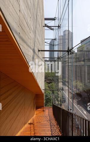Kioi Seido, Tokyo progettato dall'architetto Hiroshi Naito come un edificio senza scopo Foto Stock