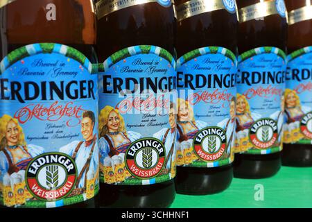 Birra tedesca Erdinger Octoberfest Foto Stock