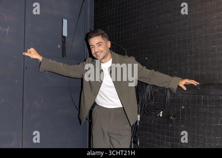 Miami, Stati Uniti d'America. 2 settembre 2025. DORAL, FL- 3 SETTEMBRE 2025: Borja Voces “Codico de Investigation” viene visto durante “Despierta América” il 3 settembre 2005 a Doral, Florida. (Foto di Alberto E. Tamargo/Sipa USA) credito: SIPA USA/Alamy Live News Foto Stock