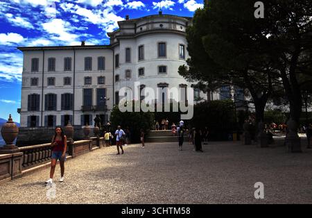 STRESA, ITALIA 5 AGOSTO 2025: Isola bella sul Lago maggiore, località turistica del Piemonte. Foto Stock