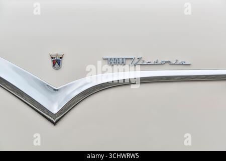 1955 Ford Fairlane Crown Victoria, auto d'epoca Foto Stock