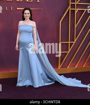 Londra, Regno Unito. 3 settembre 2025. Michelle Dockery partecipa alla prima mondiale di Downton Abbey: The Grand finale a Londra, Regno Unito, il 3 settembre 2025. Foto di Stuart Hardy/ABACAPRESS.COM credito: Abaca Press/Alamy Live News Foto Stock