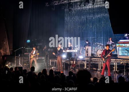 Oslo, Norvegia. 4 settembre 2025. La band americana Lord Huron esegue un concerto dal vivo al Sentrum Scene di Oslo. Credito: Gonzales Photo/Alamy Live News Foto Stock