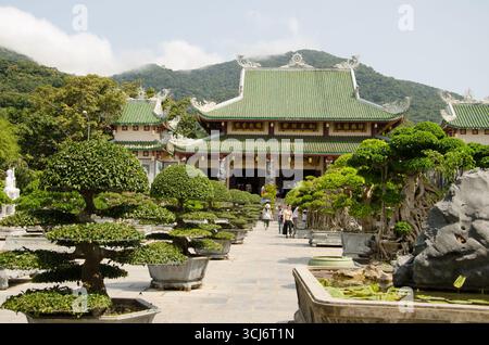 12 marzo 2024, Son tra Peninsula: Linh Ung Pagoda. Da Nang. Vietnam. Foto Stock