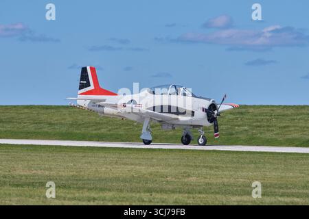 2025 Cleveland Air Show Marine Corp aereo da addestramento Foto Stock