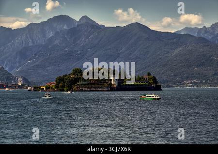 STRESA, ITALIA 5 AGOSTO 2025: Isola bella sul Lago maggiore in Piemonte. Foto Stock