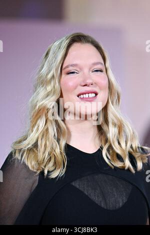 Venezia, Italia. 5 settembre 2025. Lea Seydoux partecipa alla Silent Friend Premiere nell'ambito della 82a Mostra Internazionale d'Arte cinematografica di Venezia al Lido di Venezia, Italia, il 5 settembre 2025. Foto di Aurore Marechal/ABACAPRESS.COM credito: Abaca Press/Alamy Live News Foto Stock