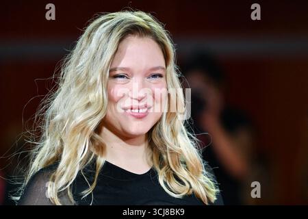 Venezia, Italia. 5 settembre 2025. Lea Seydoux partecipa alla Silent Friend Premiere nell'ambito della 82a Mostra Internazionale d'Arte cinematografica di Venezia al Lido di Venezia, Italia, il 5 settembre 2025. Foto di Aurore Marechal/ABACAPRESS.COM credito: Abaca Press/Alamy Live News Foto Stock