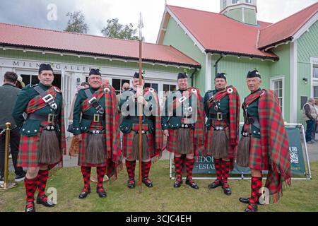 Braemar Gathering, Aberdeenshire, Scozia, Regno Unito. 6 settembre 2025. Nuvoloso a Braemar per gli Highland Games, che ospitano il re e la regina all'evento annuale. Crediti: Arch White/alamy Live news. Foto Stock