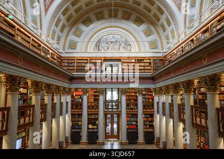 Biblioteca nazionale di Finlandia a Helsinki Foto Stock