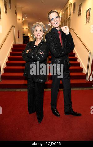 Dagmar Frederic und Marc Rudolf bei der 90. Geburtstags Gala fuer Dieter Hallervorden im Schlosspark Theater AM 6.09.2025 a Berlino Foto Stock