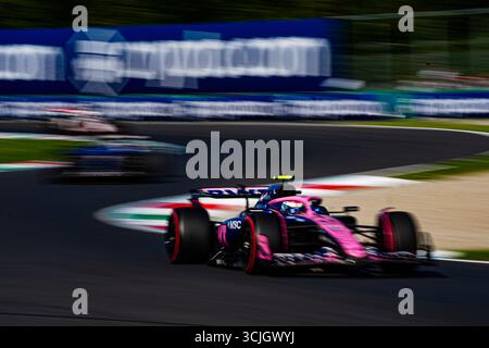 Franco Colapinto (ARG) - Alpine F1 durante la Formula 1 Pirelli Gran Premio d'Italia 2025 sul circuito di Monza, Lombardia, Italia, dal 6 al 9 settembre 2025. 16° round del Campionato del mondo di Formula 1 FIA 2025. Foto Stock