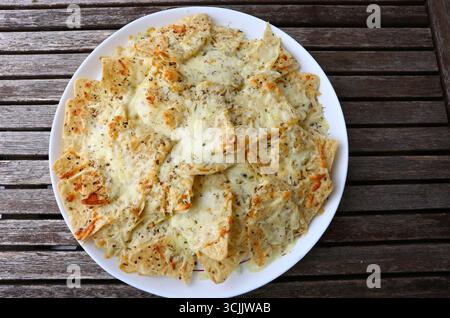 nachos come tipico aperitivo messicano Foto Stock