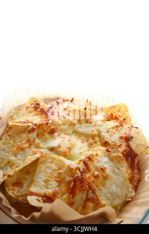 nachos come tipico aperitivo messicano Foto Stock