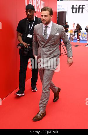 Toronto, Ontario. 7 settembre 2025. Leo Woodall partecipa alla prima di "Norimberga" durante il Toronto International Film Festival 2025 alla Roy Thomson Hall il 7 settembre 2025 a Toronto, Ontario Credit: Mpi099/Media Punch/Alamy Live News Foto Stock