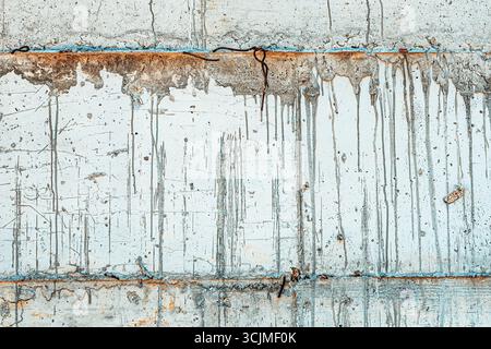 Struttura della superficie della parete in cemento armato come sfondo Foto Stock