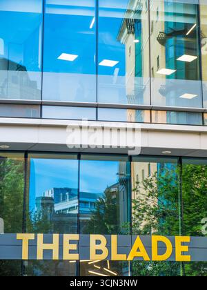 Il Blade Office Building, Reading, Berkshire, Regno Unito. Foto Stock