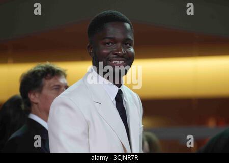 6 settembre 2025, Venise, Venetie, ITALIA: Venezia, Italia. 6 settembre 2025. STEPHANE BAK partecipa al Red Carpet di chiusura della 82a Mostra Internazionale d'Arte cinematografica di Venezia al Lido di Venezia, Italia, il 6 settembre 2025 (Credit Image: © Laurent Lairys/ZUMA Press Wire) SOLO PER USO EDITORIALE! Non per USO commerciale! Foto Stock