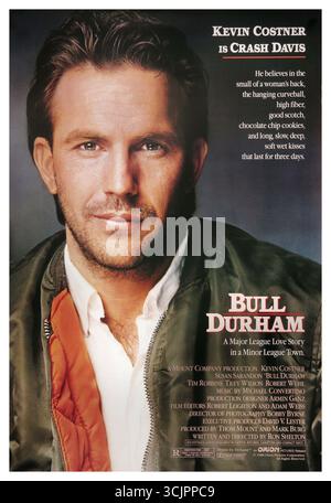 KEVIN COSTNER in BULL DURHAM (1988), diretto da RON SHELTON. Credito: ORION PICTURES / album Foto Stock