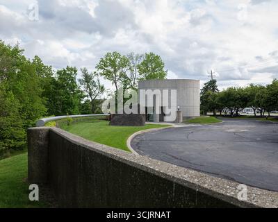 Holtzman & Silverman Office Building, sede: Southfield mi, architetto: Gunnar Birkerts & Associates Foto Stock