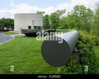 Holtzman & Silverman Office Building, sede: Southfield mi, architetto: Gunnar Birkerts & Associates Foto Stock
