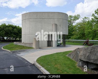 Holtzman & Silverman Office Building, sede: Southfield mi, architetto: Gunnar Birkerts & Associates Foto Stock