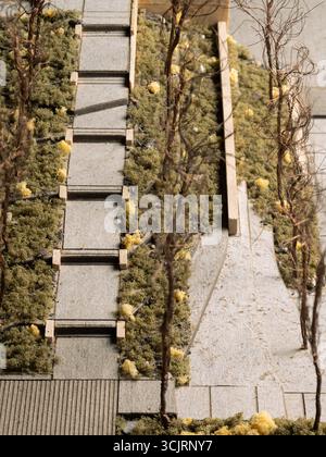 Jubilee Wellness Center Model, posizione: St. Louis, Missouri, architetto paesaggista: Arbolope Studio Foto Stock