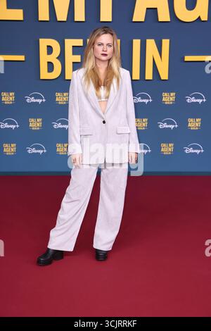 Kara Edenberg bei der „chiama il mio agente Berlin“ Serien Premiere (Disney+) am 8.09.2025 a Berlino Foto Stock