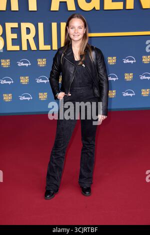 Sonja Gerhardt bei der „chiama il mio agente Berlin“ Serien Premiere (Disney+) am 8.09.2025 a Berlino Foto Stock