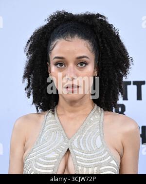 Chase Infiniti arriva alla prima di "una battaglia dopo l'altra" tenutasi al TCL Chinese Theatre l'8 settembre 2025 a Hollywood, CA. © LISA OConnor/AFF-USA.com Foto Stock