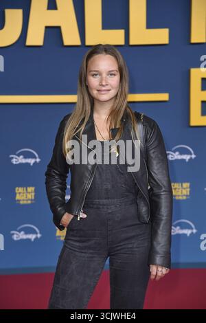 Sonja Gerhardt bei der Weltpremiere von Disney Original serie Call My Agent Berlin in Berlin AM 08.09.2025 *** Sonja Gerhardt alla prima mondiale della serie Disney Original Call My Agent Berlin a Berlino l'08 09 2025 Foto Stock
