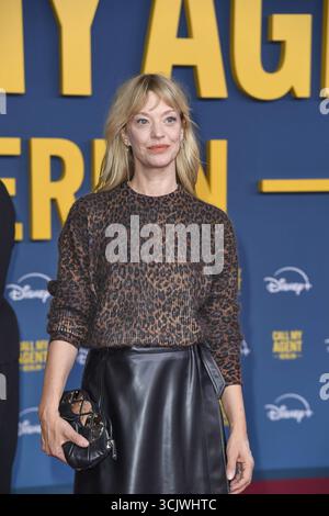Heike Makatsch bei der Weltpremiere von Disney Original serie Call My Agent Berlin in Berlin AM 08.09.2025 **** Heike Makatsch alla prima mondiale della serie originale Disney Call My Agent Berlin a Berlino l'08 09 2025 Foto Stock