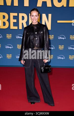 Sina Tkotsch bei der Premiere der Disney+ serie "Call My Agent Berlin" im Colosseum Kino. Berlino, 08.09.2025 Foto Stock