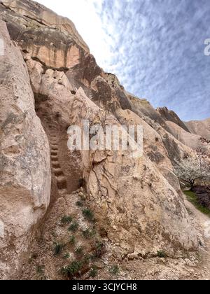 la cappadocia è un'antica regione della turchia, regione dell'anatolia centrale, regione dell'anatolia. Foto Stock