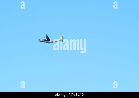Spettacolo aereo rumeno a Bucarest, Romania Foto Stock