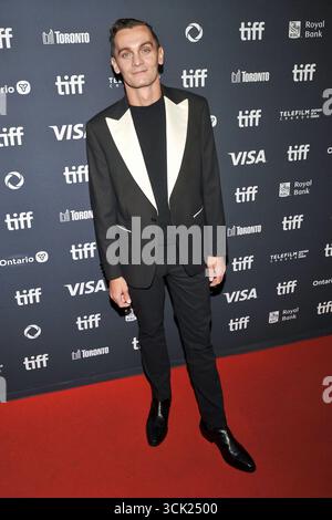 7 settembre 2025 - Toronto, Ontario Canada - Forrest Weber. Â€ œBlack Rabbitâ€ durante il Toronto International Film Festival 2025 tenutosi al TIFF Lightbox. Foto Stock